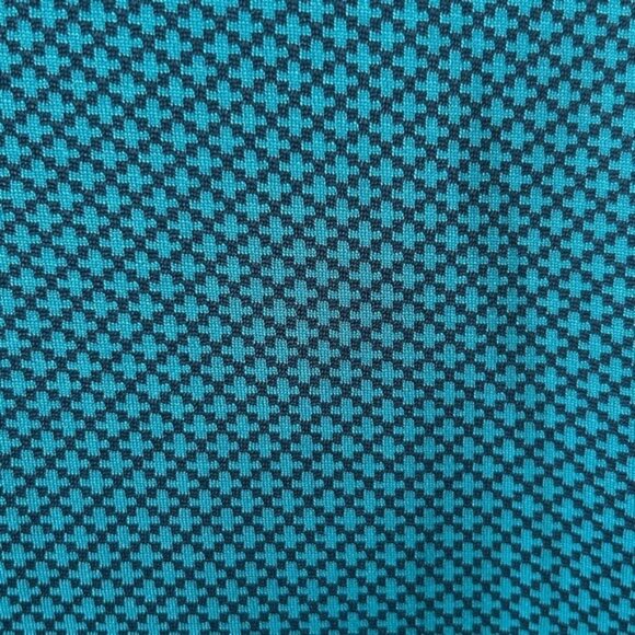 Nike Dri-Fit Golf Tennis Polo Collared Tank Top Teal Geometric Sz Med - Picture 7 of 14